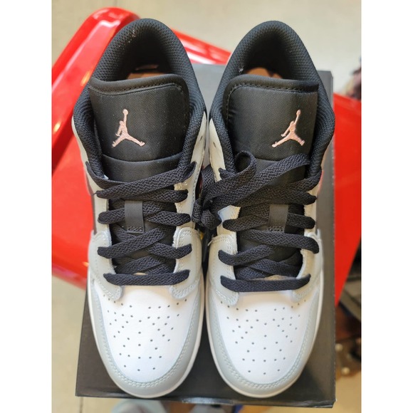 jordan 1 low white grey pink size 6.5Y - Picture 9 of 9